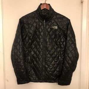 THE NORTH FACE Black Quilted Shell, XS